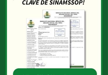 ¡ESSALUD YA RECIBIÓ CARTAS CLAVE DE SINAMSSOP!
