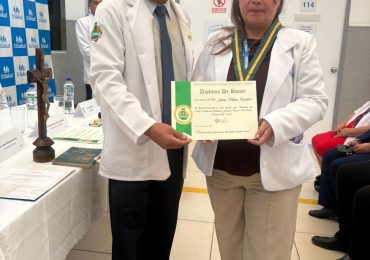 Juramentación de la nueva Junta Directiva de la Organización Sindical de Base del Cuerpo Médico del Policlínico Francisco Pizarro