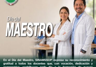 ¡Feliz Día del Maestro!