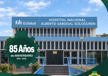 ¡Feliz 85.° aniversario, Hospital Nacional Alberto Sabogal Sologuren!